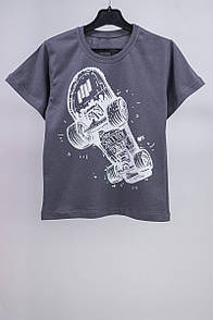 Футболка підліткова для хлопчика з принтом Скейт кулір