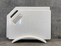 Набір кухонних дошок на підставці зі штучного каменю Ice 2 шт