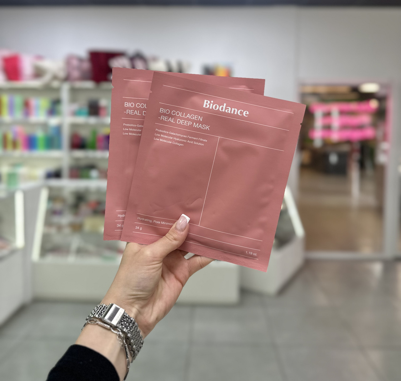 Відновлююча гідрогелева маска з колагеном Biodance Bio-Collagen Real Deep Mask 34г