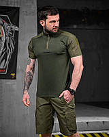 Кроссовки тактические Ягуар со вставками кордуры Олива, Olive, 40 (265 мм)