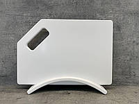 Кухонна дошка на підставці зі штучного акрилового каменю White 310*210 мм