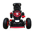 GOKART G8 Дитячий картинг, гокарт на педалях, карт, Gokart Червоний, фото 4