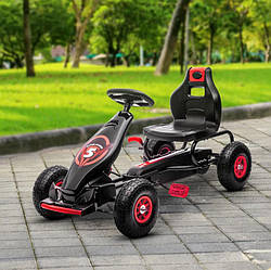 GOKART G8 Дитячий картинг, гокарт на педалях, карт, Gokart Червоний