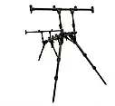 РОД ПОД TOUGLON FISHING SBY2 TRANSFORMER BLACK GUN НА 4 УДИЛИЩА CARP ROD POD АЛЮМИНИЕВЫЙ, фото 2