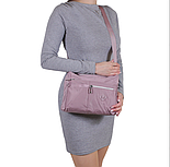 Сумка жіноча текстильна містка зручна на блискавці на кожен день.Якість!, фото 5
