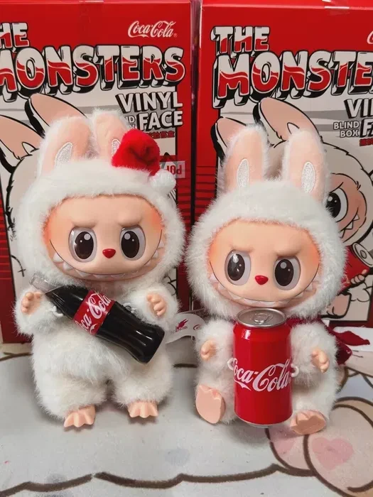 Колекційна іграшка сюрприз Labubu Coca-Cola — Лімітована серія Лабубу кока кола