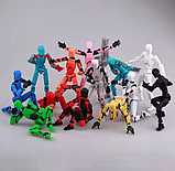 Набір для збірки робота Dummy, робот на шарнірах, конструктор, фото 6