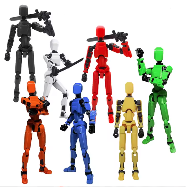 Набір для збірки робота Dummy, робот на шарнірах, конструктор, фото 1