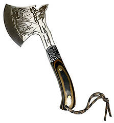 Багатофункціональна сокира – туристична, кухонна, кемпінг, полювання, риболовля, виживання