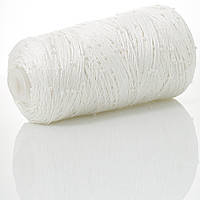 Infinity Yarn Намистини на Котонi № 706 білий + білі намистини (Пряжа нитки для в'язання)