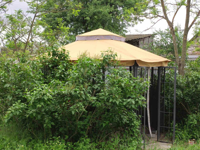 тент на літню альтанку з навісом для дачі форос тент на криту зону на ділянку паркове