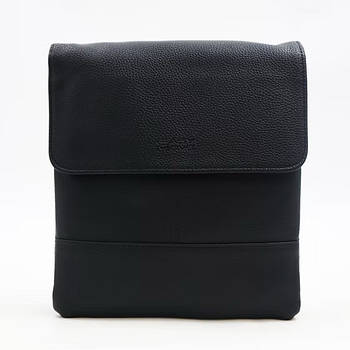 Чоловіча сумка з клапаном та довгим ремінцем 24*21 см зі штучної шкіри Cans