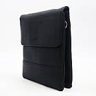 Чоловіча сумка з клапаном та довгим ремінцем 24*21 см зі штучної шкіри Cans, фото 4