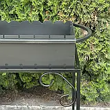 Мангал 15 шампурів 4 мм на дровнице (M15-4D), фото 4