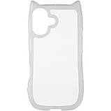 Чохол TPU Cat для Apple iPhone 16 Plus (6.7") Transparent, фото 3