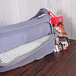 Сумка жіноча текстильна містка зручна на блискавці на кожен день.Якість!, фото 4