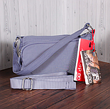 Сумка жіноча текстильна містка зручна на блискавці на кожен день.Якість!, фото 5
