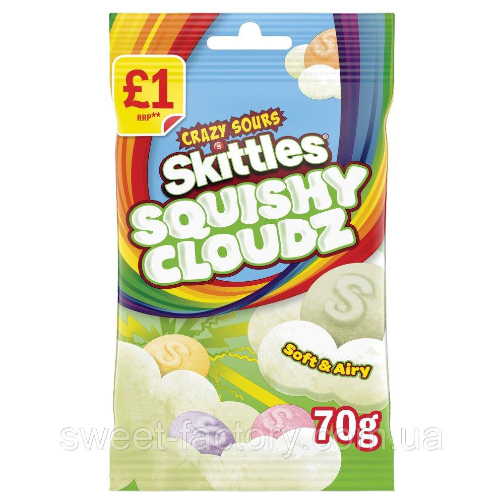 Драже Skittles Squishy Cloudz Crazy Sour 70g