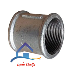 Муфта чавунна 1/2" внутрішня різьба