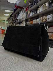 Жіноча сумка з натуральної замші