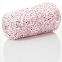 Infinity Yarn Намистини на Котонi № 715 ніжно-рожевий + білі намистини (Пряжа нитки для в'язання)
