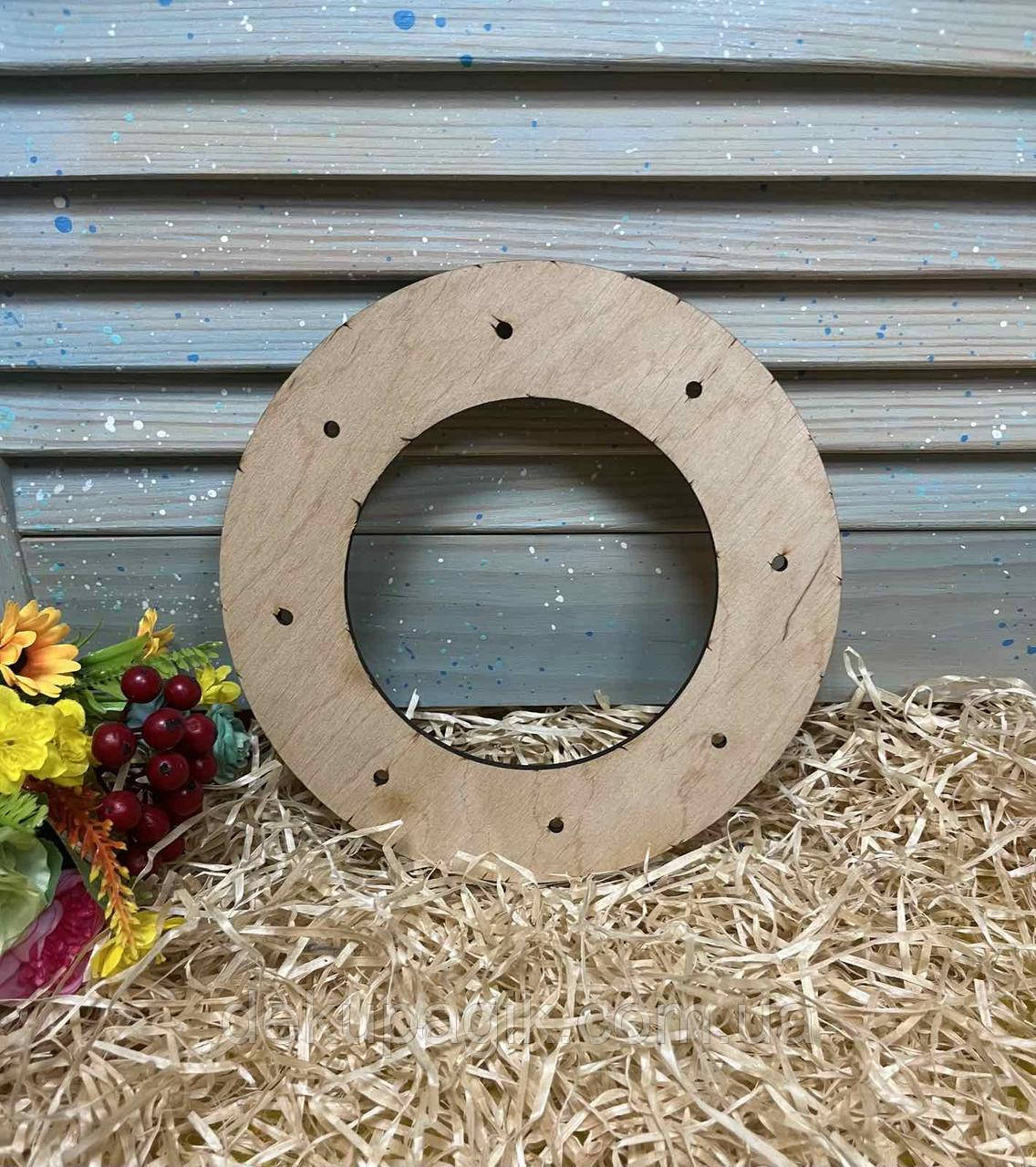 Мобіль, Ловець снів 20см 8 отворів (ширина кільця 4см), фанера 6мм, фото 1