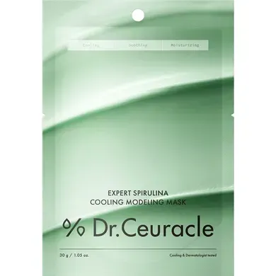 Альгінатна маска зі спіруліною проти набряків Dr.Ceuracle Expert Spirulina Modeling Mask,30гр (616680), фото 1