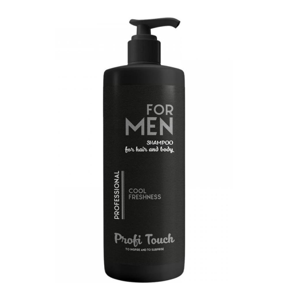 Шампунь-чоловічий гель для душу та волосся Profi Touch for MEN 1000 мл