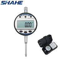 Індикатор годинникового типу цифровий Shahe 5307-25 без вушка, діапазон 0-25,4 мм, роздільна здатність 0,01 мм