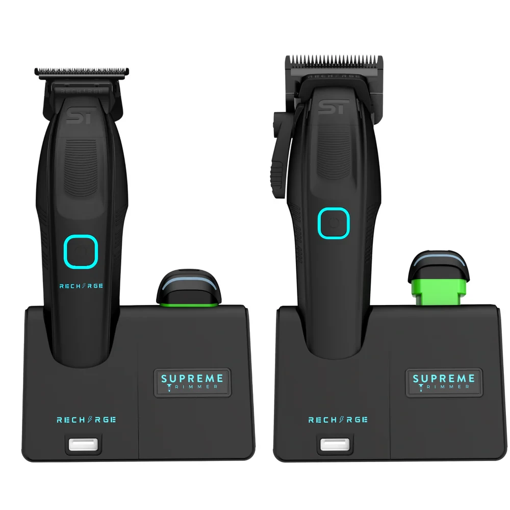 Набір машинок для стрижки ST Recharge Clipper Black, STC779/777/BLK, фото 1