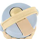 Стакан для води Kite K25-1230-1, 700 мл, бежево-блакитний, фото 2