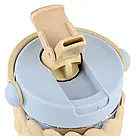 Стакан для води Kite K25-1230-1, 700 мл, бежево-блакитний, фото 3