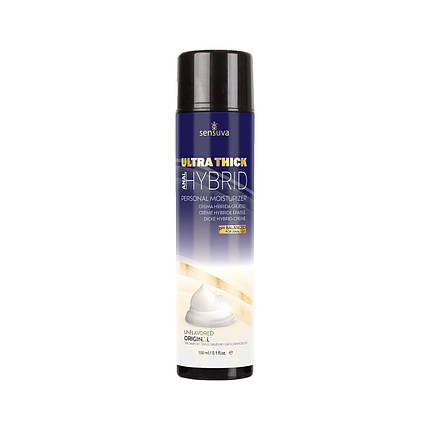 Густий крем-мастило на гібридній основі Sensuva UltraThick Hybrid Formula, 150 мл, фото 1
