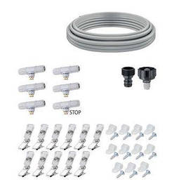 Система охолодження повітря мікротуманом, шланг 7,5м, 6 форсунок (набір)