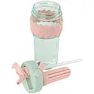 Стакан для води Kite K25-1230-3, 700 мл, м'ятно-рожевий, фото 4