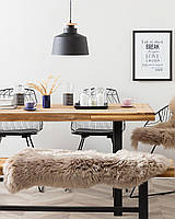 Хутряний приліжковий килимок ULURU 110х65 овчина