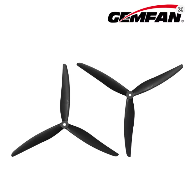 2 пари пропелерів Gemfan 1170 11X7X3 3-лопатевий 11-дюймовий нейлоновий пропелер зі скловолокна CW CCW