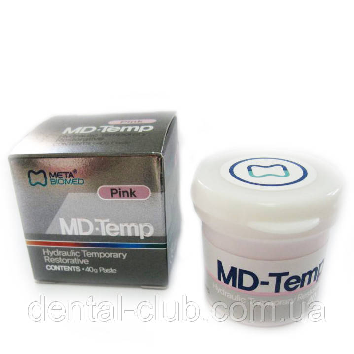 MD-Temp (МД-Темп) паста 40 г. - полимерный материал для временных пломб, затвердевающий во влажной среде - фото 2 - id-p469858681