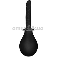 Интимный душ Lovetoy Bondage Fetish Deluxe Douche с реалистичной насадкой, черный
