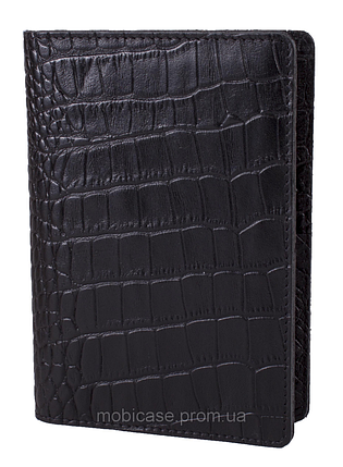Портмоне "CLASSIC" VIP (KROCO чорний), фото 1