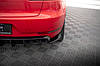 Дифузор Porsche Macan (18-21) тюнінг обвіс спідниця заднього бампера, фото 5