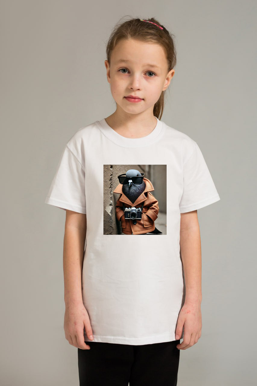 Футболка для дівчаток Мальта 122 см. Білий, фото 1