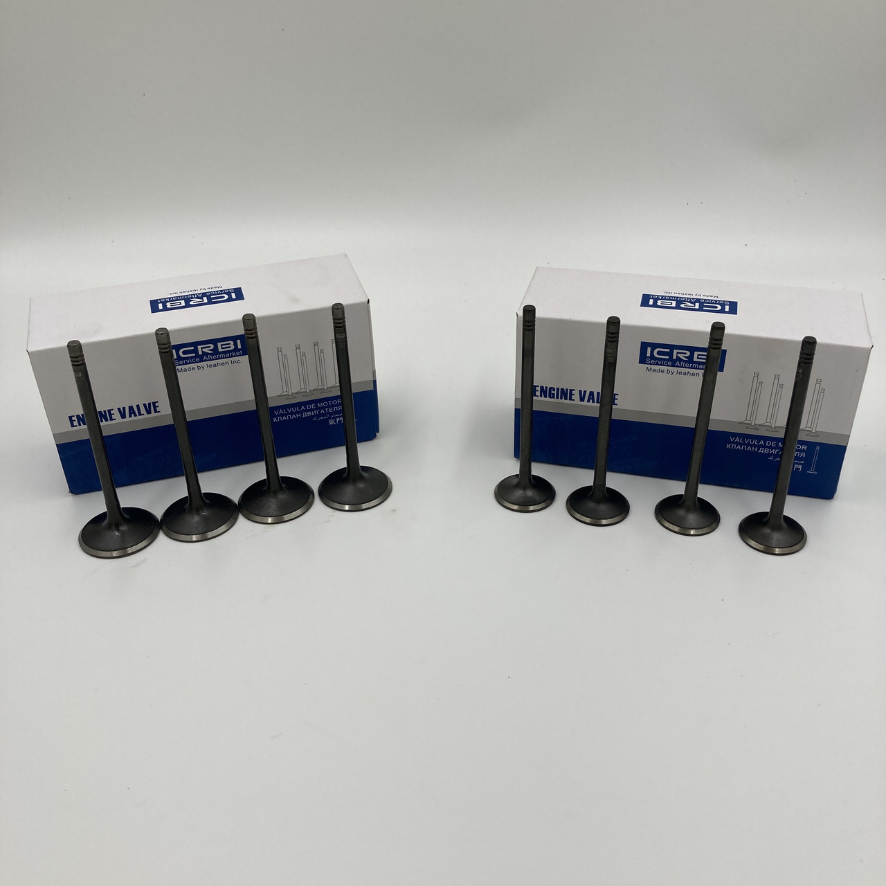 Клапана впуск+випуск Шевроле Авео 1,5 комплект (4вупск+4випуск) CRB Корея, фото 1