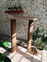 Кігтеточка для Мейн-кунів із лежанкою 85*60*40 см