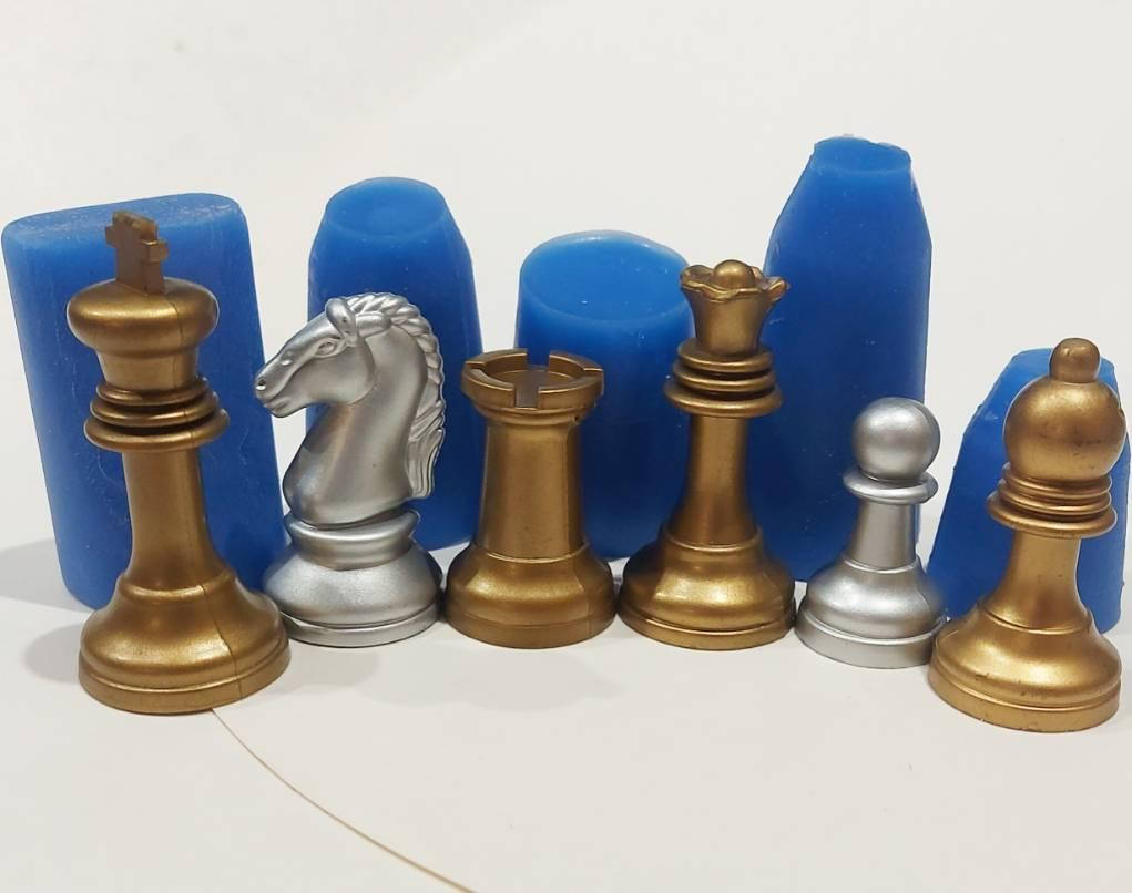 

Силиконовый молд шахматы