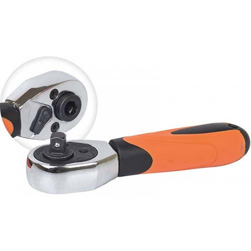 

Трещотка 1/4" с держателем бит MIOL 58-228 с пластиковым покрытием