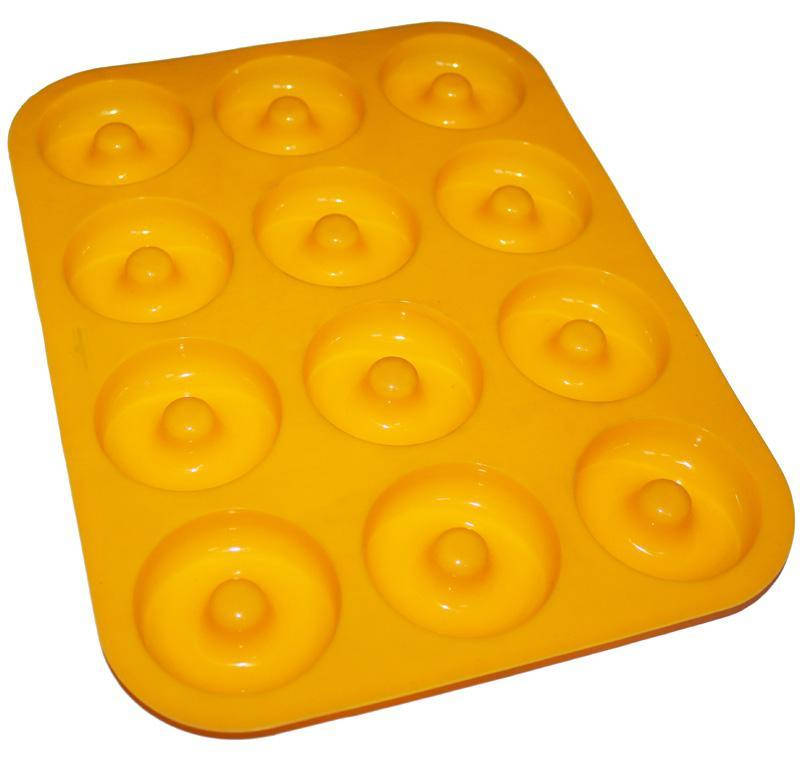 

Форма силиконовая Hauser "12 пончиков" для выпечки