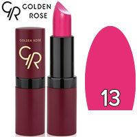 

Помада матова Golden Rose Velvet Matte Lipstick Тон 13 Fuchsia
