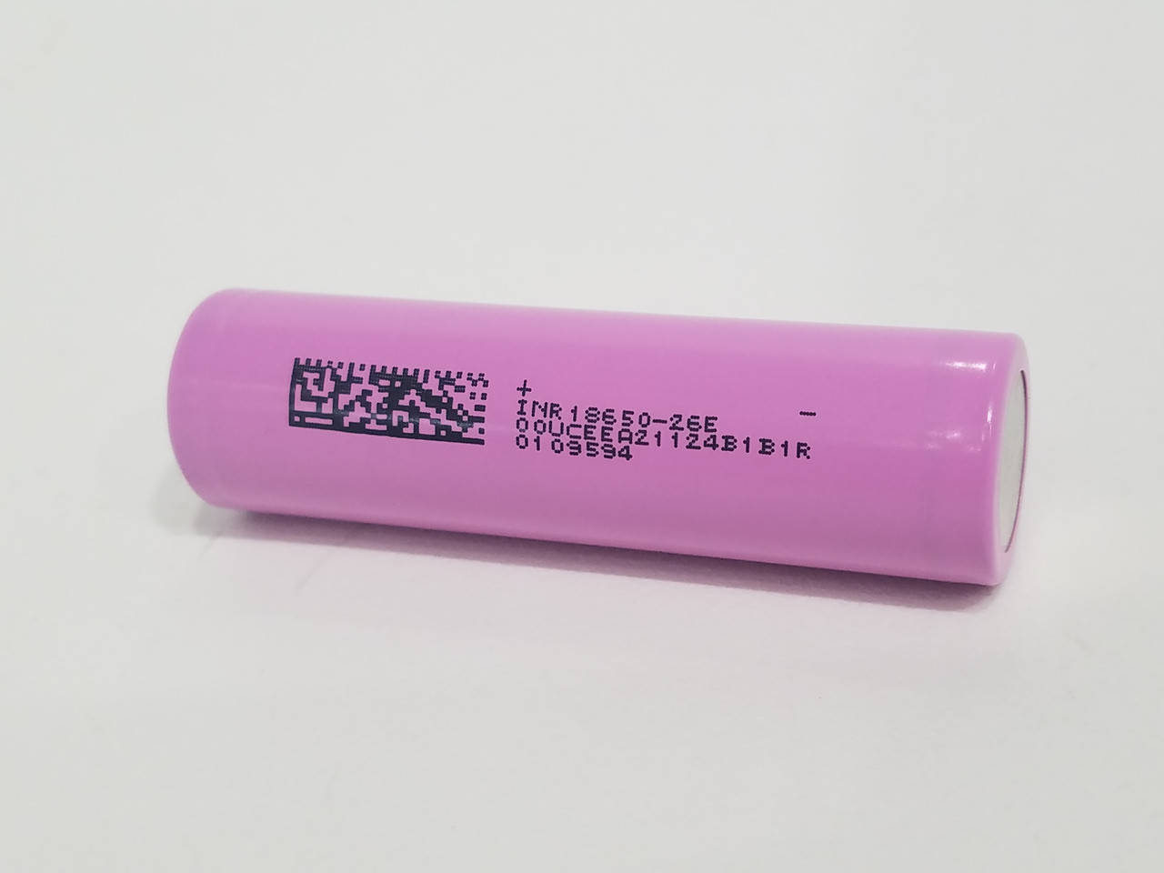 

Аккумулятор высокотоковый INR18650-26E, 2600 mAh,30A,18650