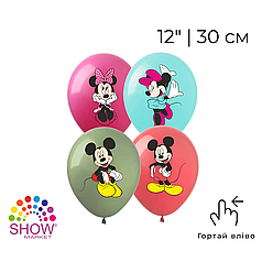 Принт 106 SHOW-ШОУ 12" Міккі та Мінні Маус